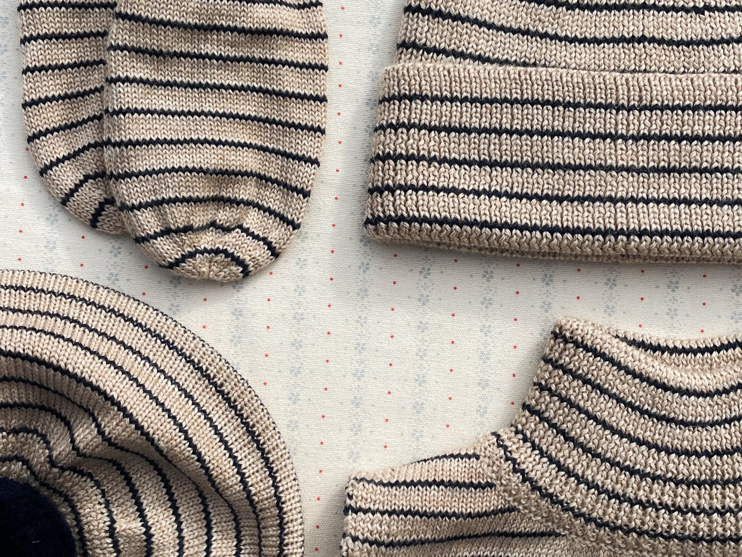 Konges Sløjd A/S Chapeaux stripe bluie