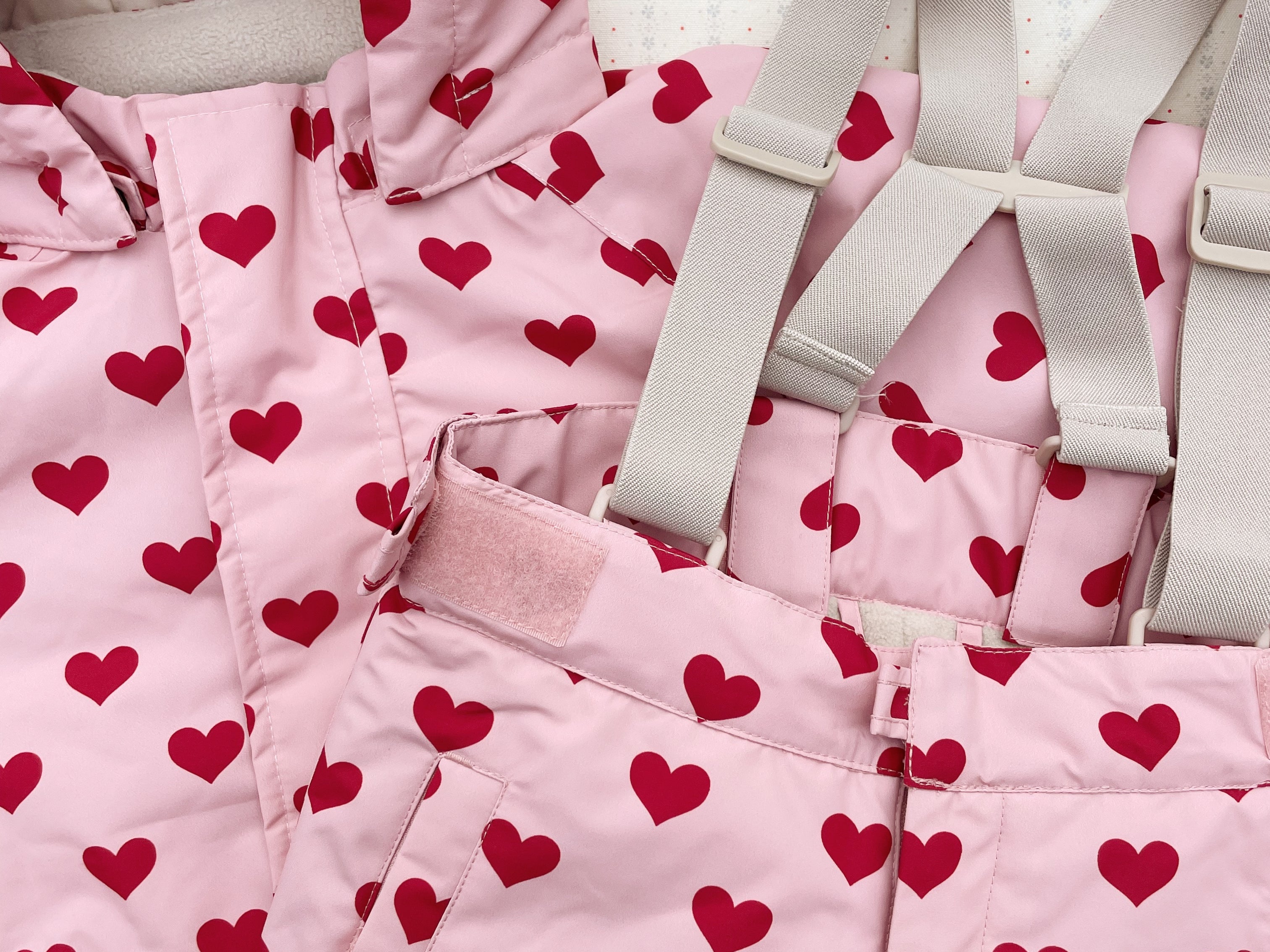 Konges Sløjd A/S Vêtements de neige amour pink