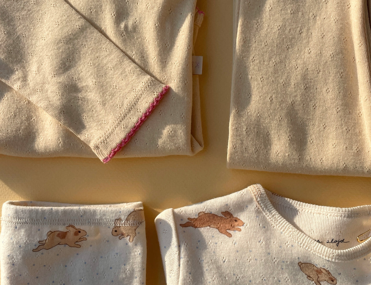 Konges Sløjd A/S JERSEY BLOUSES petit lapin