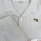 Konges Sløjd A/S Pantalon - Tissé cloud stripe