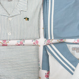 Konges Sløjd A/S Pantalon - Tissé cloud stripe