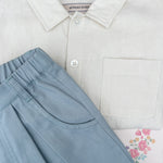 Konges Sløjd A/S Pantalon - Tissé ashley blue