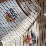 Konges Sløjd A/S Pantalon - Jersey captains blue/antique white