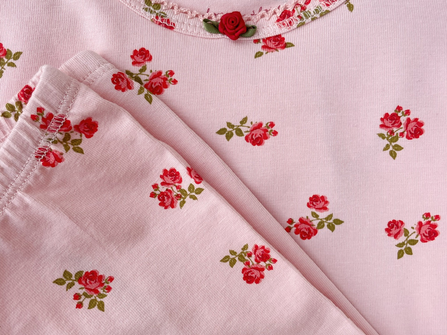 Konges Sløjd A/S JERSEY PANTS rosa pink