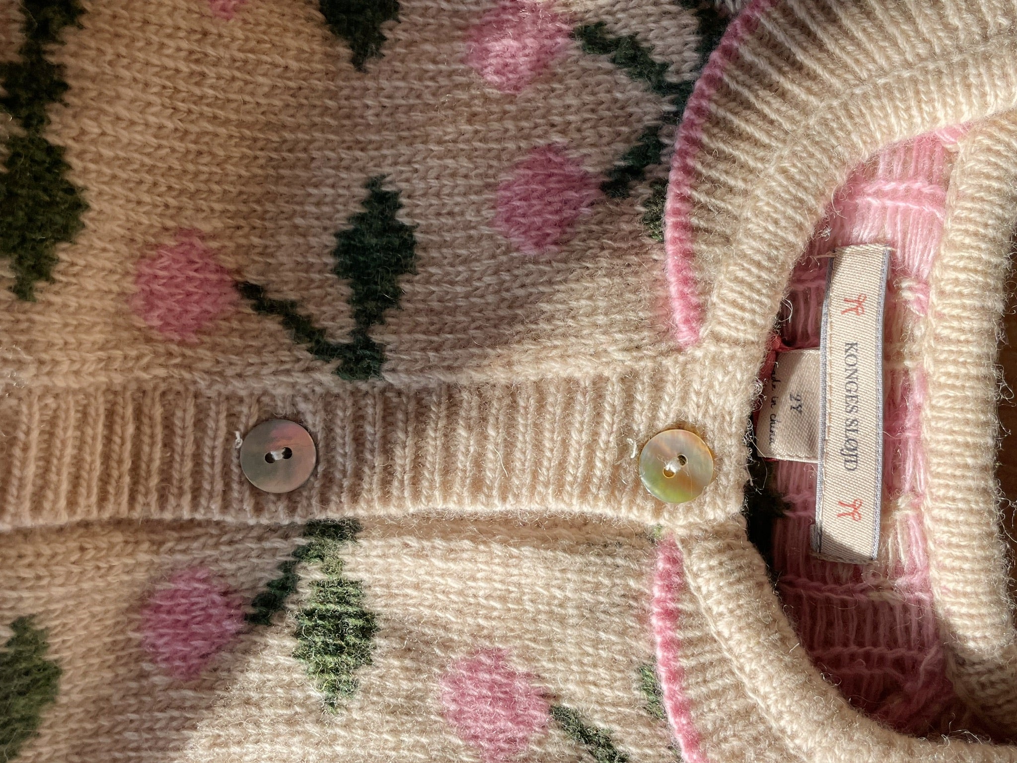 Konges Sløjd A/S Cardigans - Tricot cherry