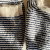 Konges Sløjd A/S Pantalons - Tricot ensign blue/buttercream