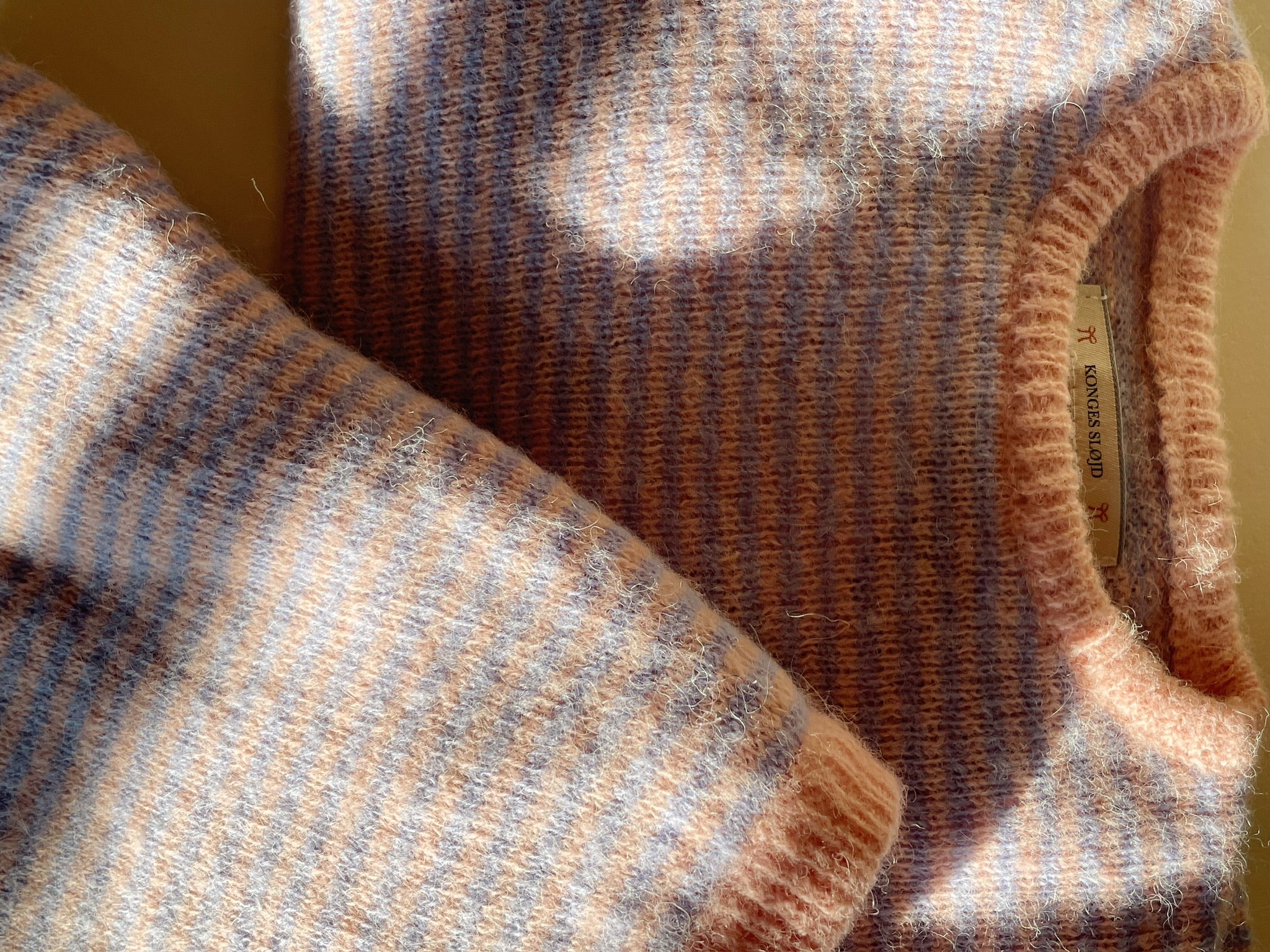 Konges Sløjd A/S Pantalons - Tricot purple/pink dolphin