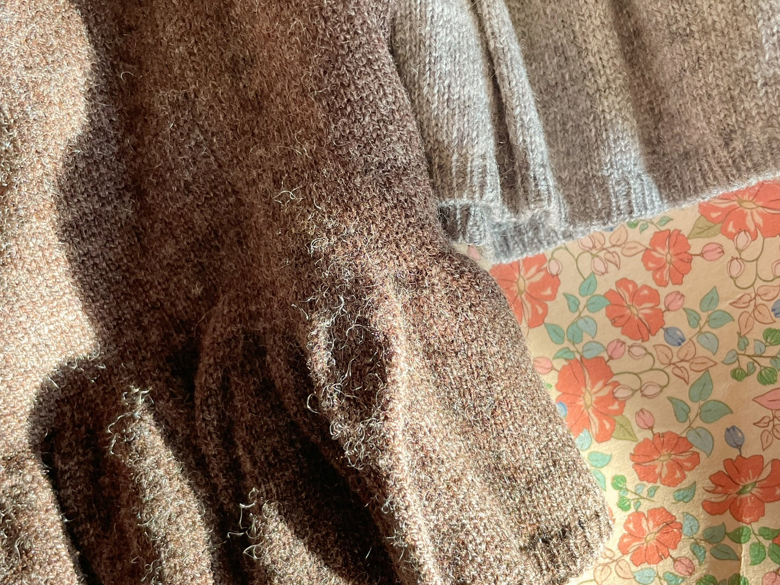 Konges Sløjd A/S Chemisiers - Tricot brown melange