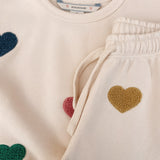 Konges Sløjd A/S Pantalon - Jersey multi heart
