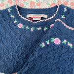 Konges Sløjd A/S Pantalons - Tricot ensign blue
