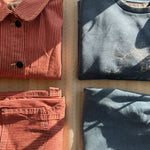 Konges Sløjd A/S Blousons - Tissé milk rouge stripe