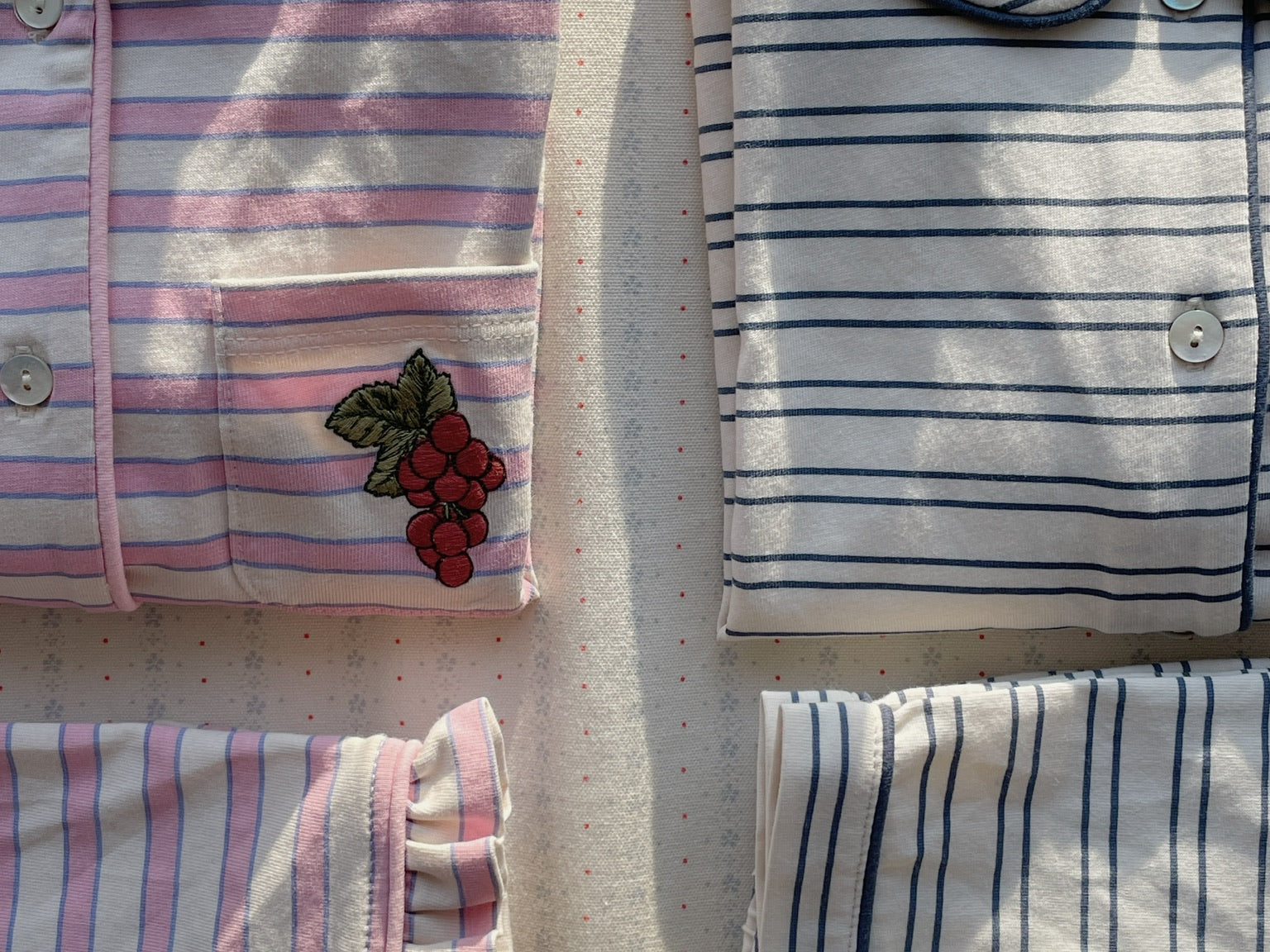 Konges Sløjd A/S Home-wear indigo butter stripe