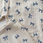 Konges Sløjd A/S Robes - Jersey bow bleu