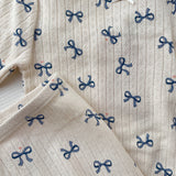 Konges Sløjd A/S Robes - Jersey bow bleu