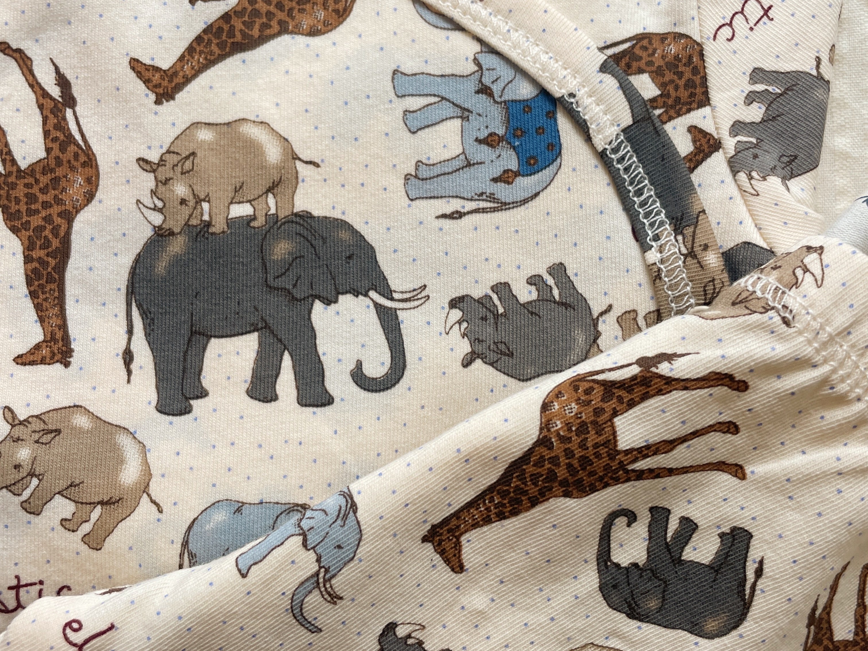 Konges Sløjd A/S Pantalon - Jersey elephantastic