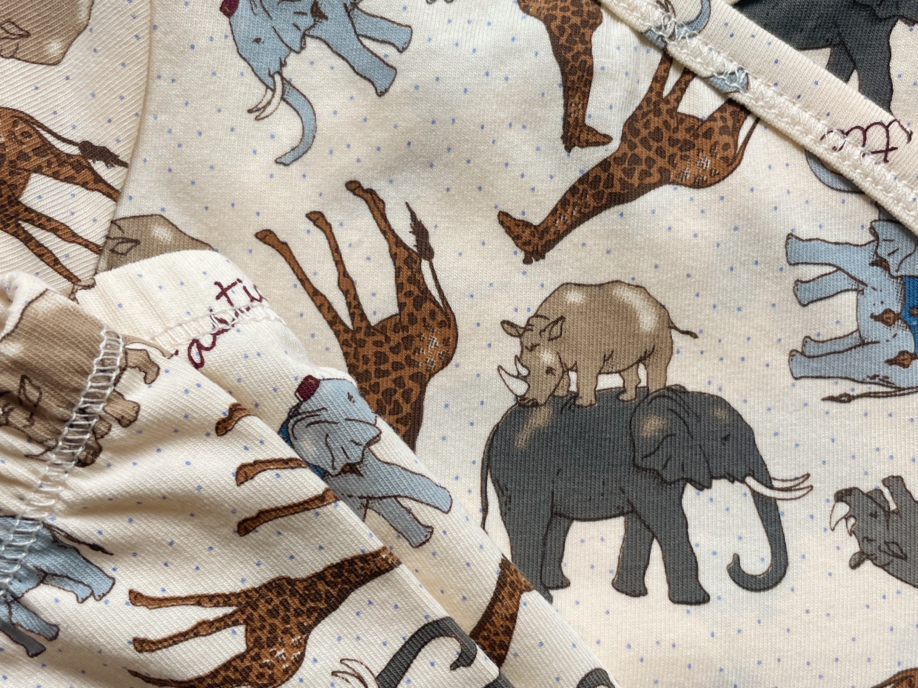 Konges Sløjd A/S Pantalon - Jersey elephantastic
