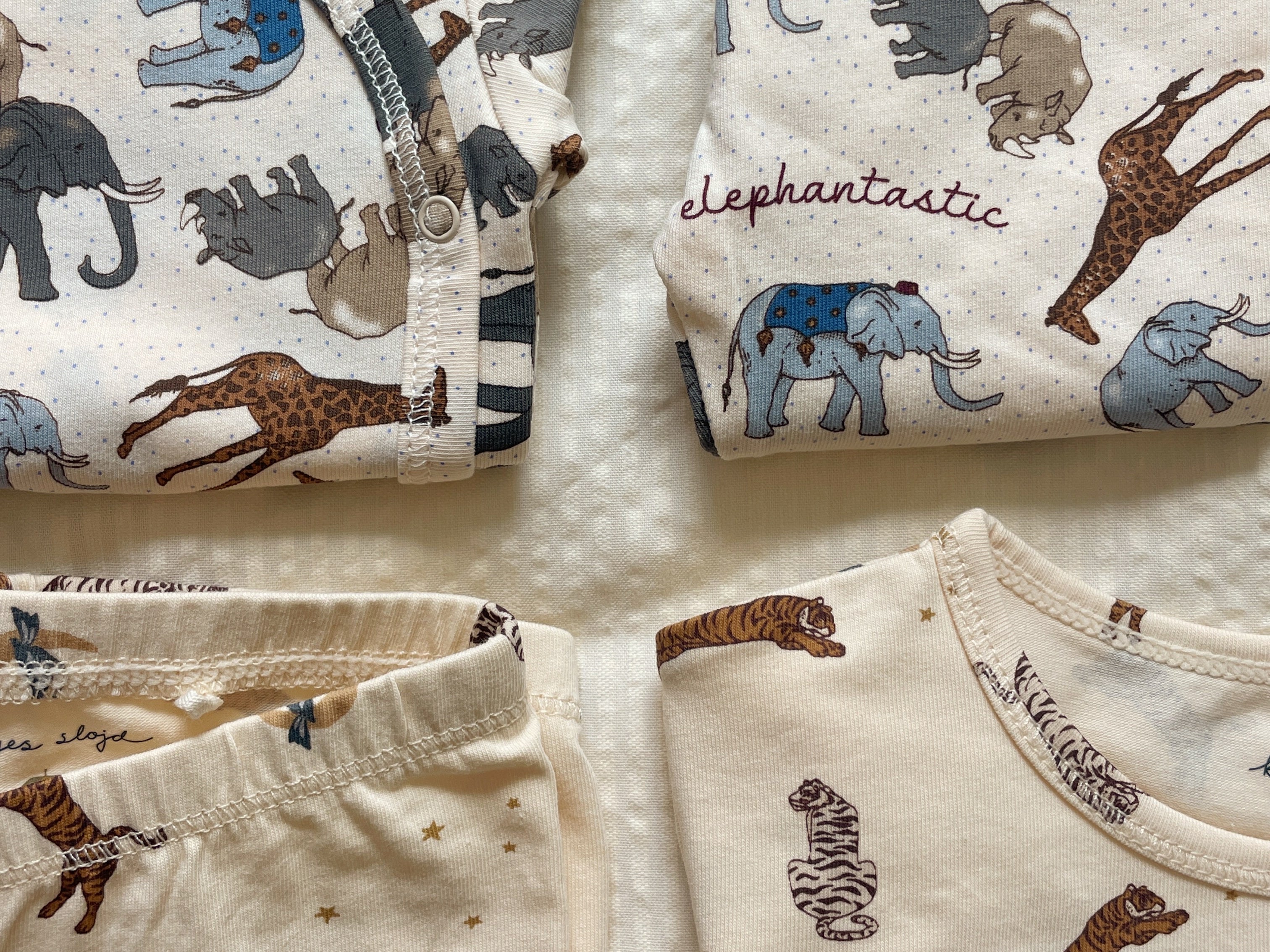 Konges Sløjd A/S Pantalon - Jersey elephantastic