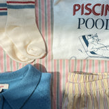 Konges Sløjd A/S JERSEY T-SHIRTS off white/piscina