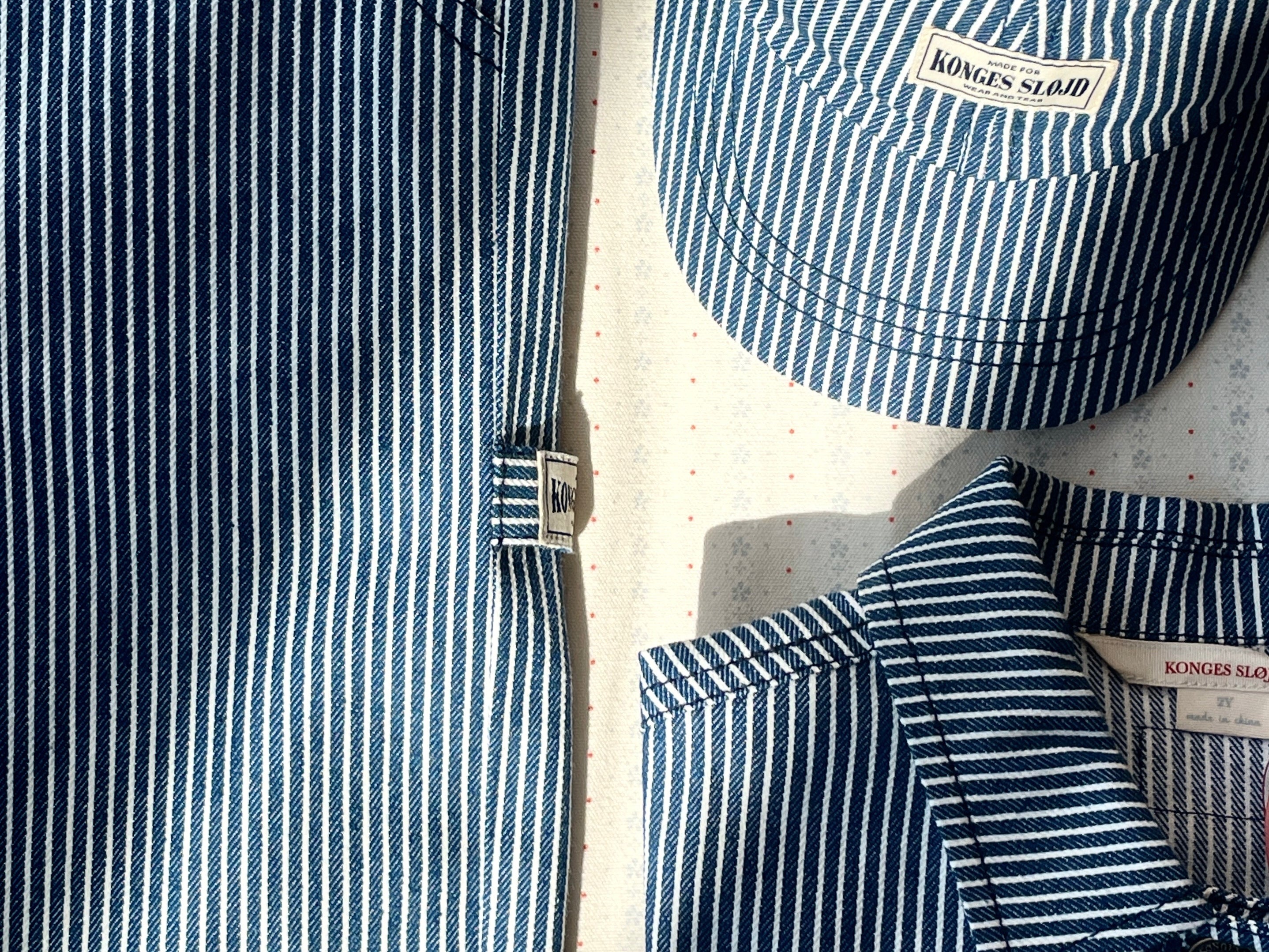 Konges Sløjd A/S Blousons - Tissé blue stripe