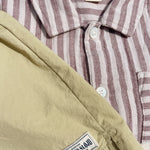 Konges Sløjd A/S WOVEN SHIRTS red stripe