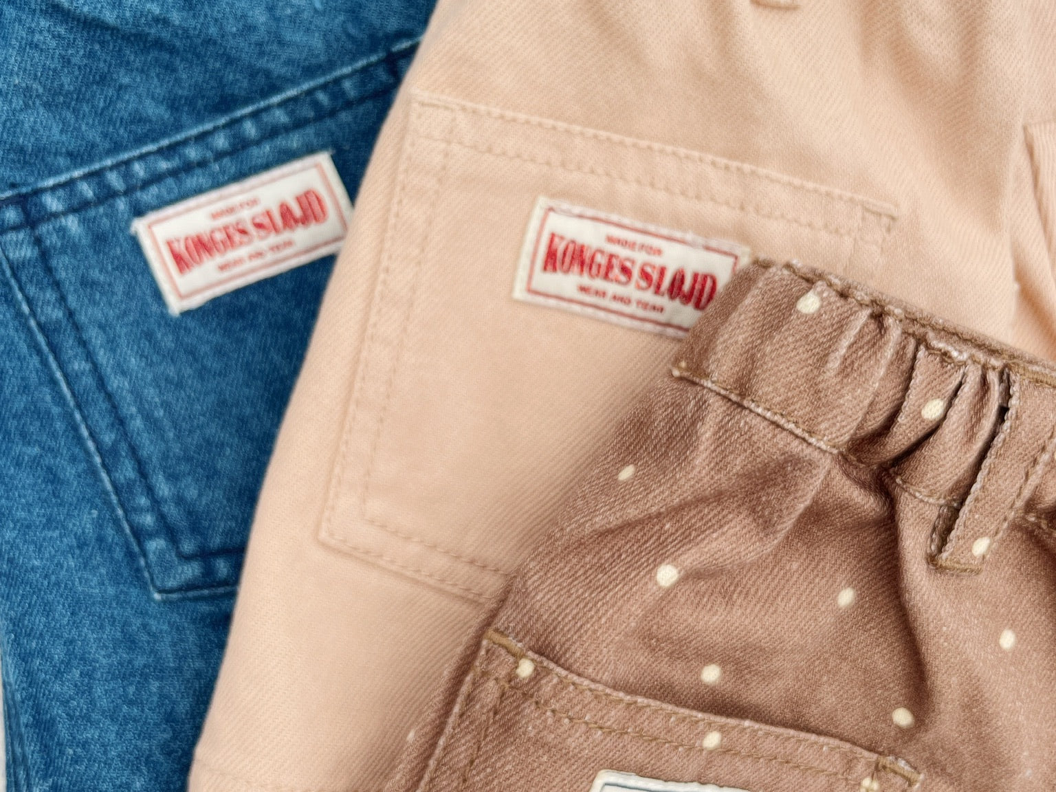 Konges Sløjd A/S WOVEN SKIRTS denim blue