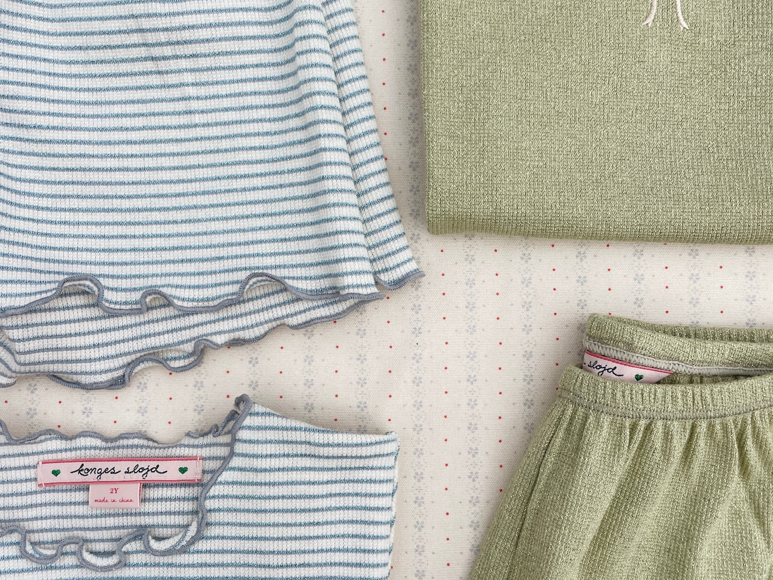 Konges Sløjd A/S SETS pale olive green