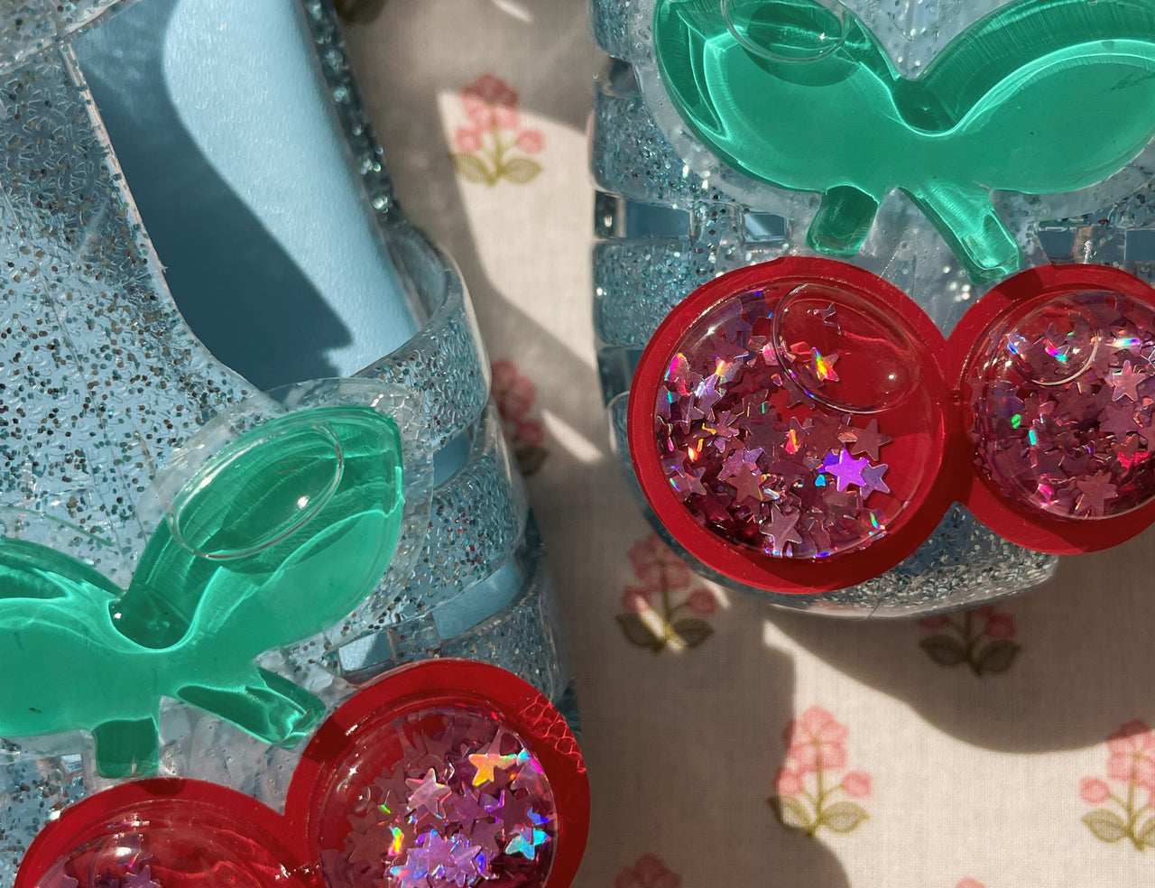Konges Sløjd A/S SANDALS glitter blue