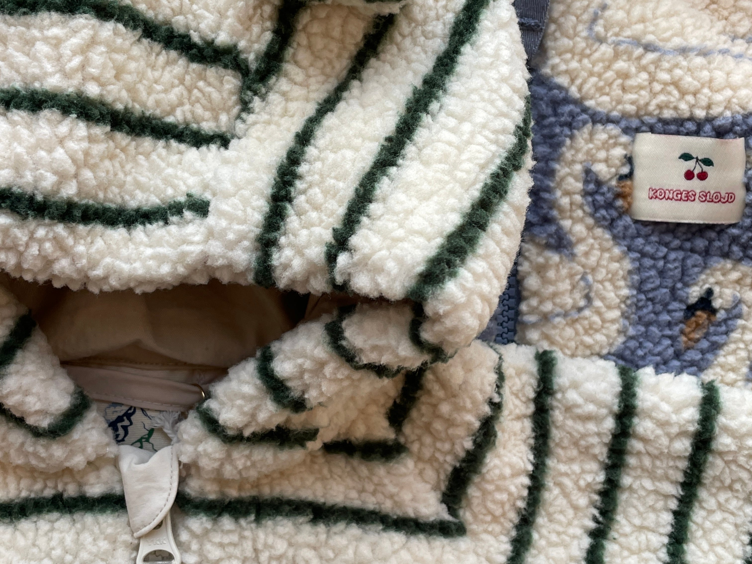 Konges Sløjd A/S TEDDY & FLEECE erba stripe
