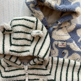 Konges Sløjd A/S TEDDY & FLEECE erba stripe