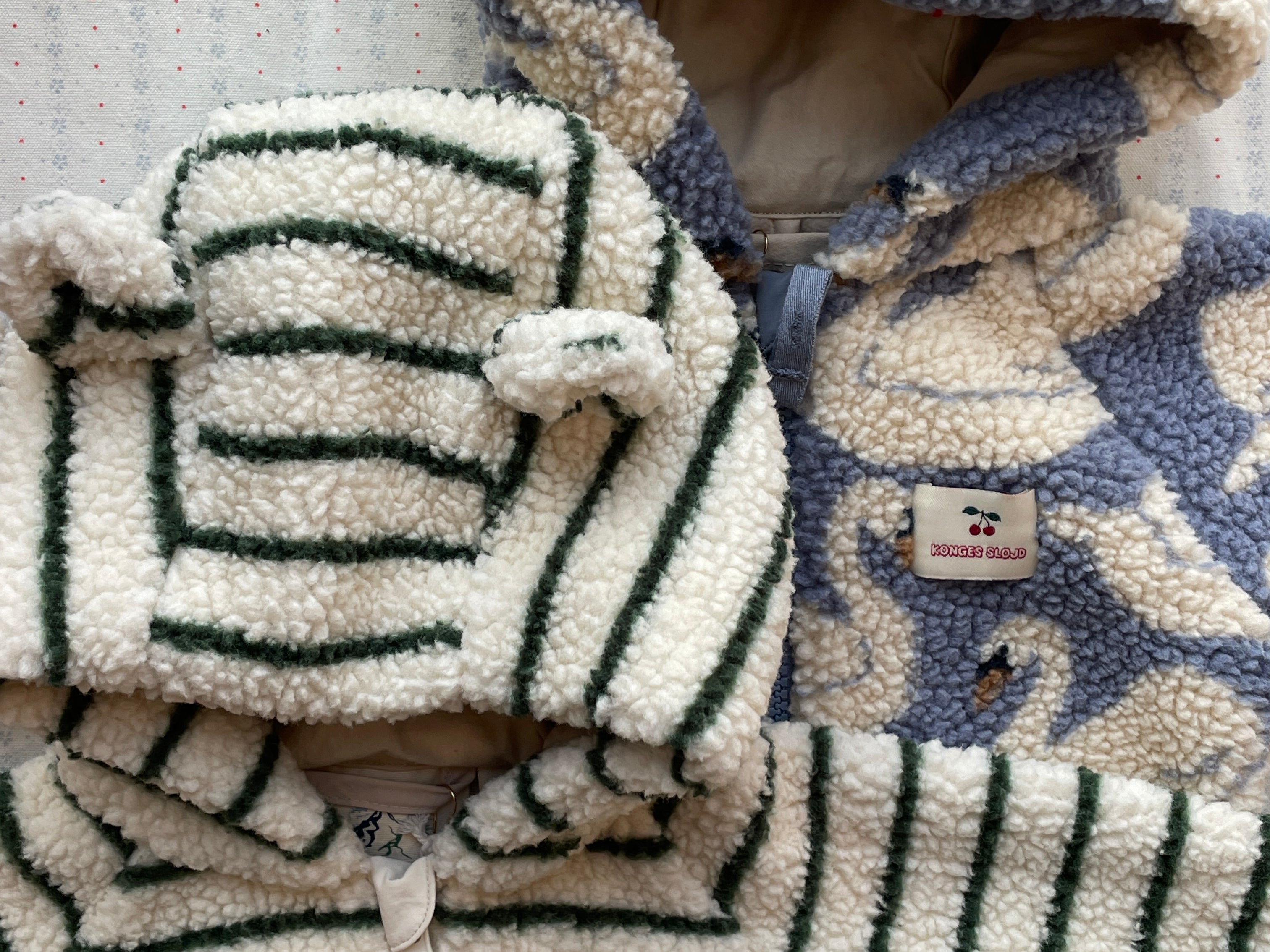Konges Sløjd A/S TEDDY & FLEECE erba stripe
