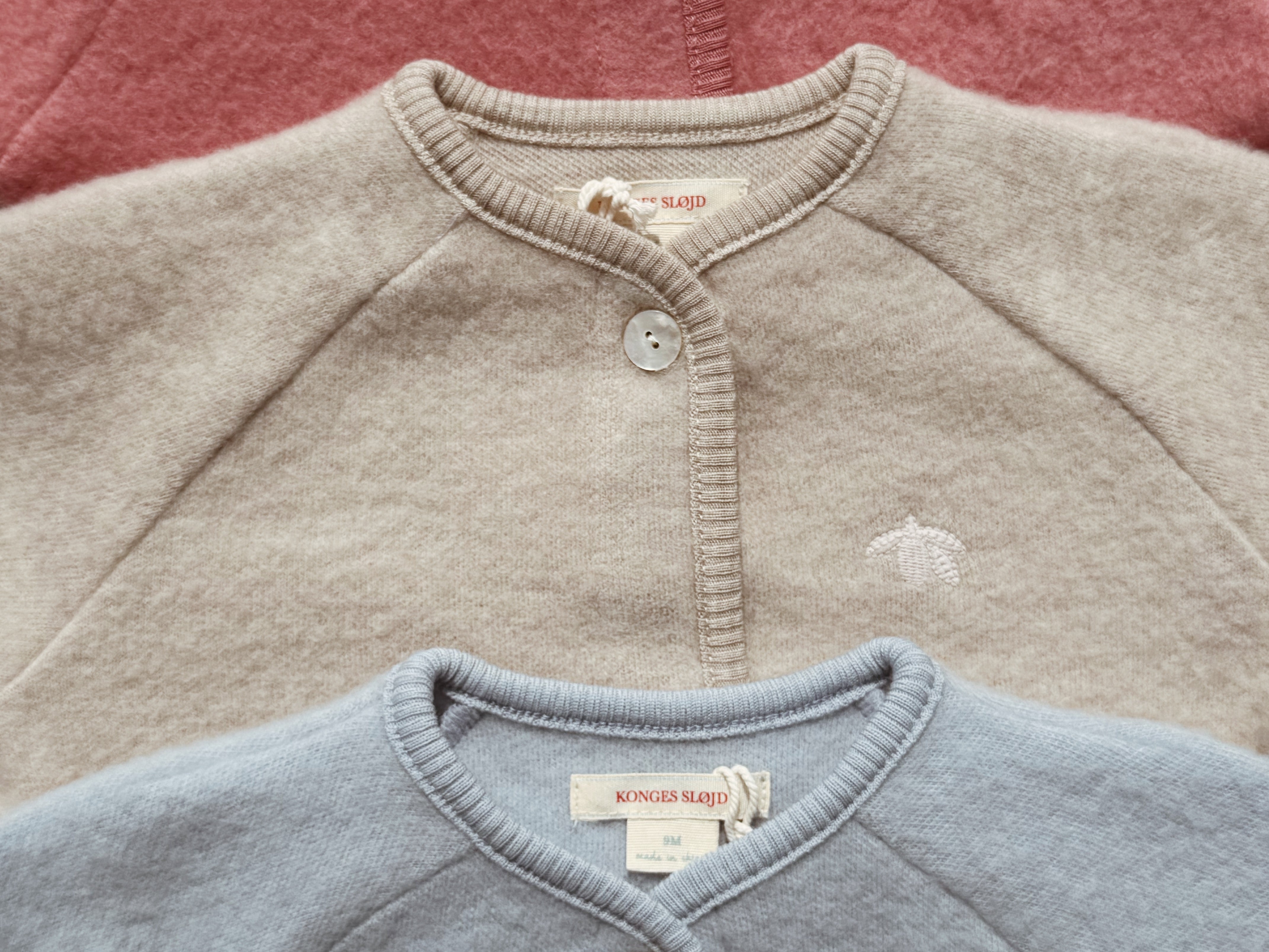 Konges Sløjd A/S JERSEY BLOUSES oatmeal melange