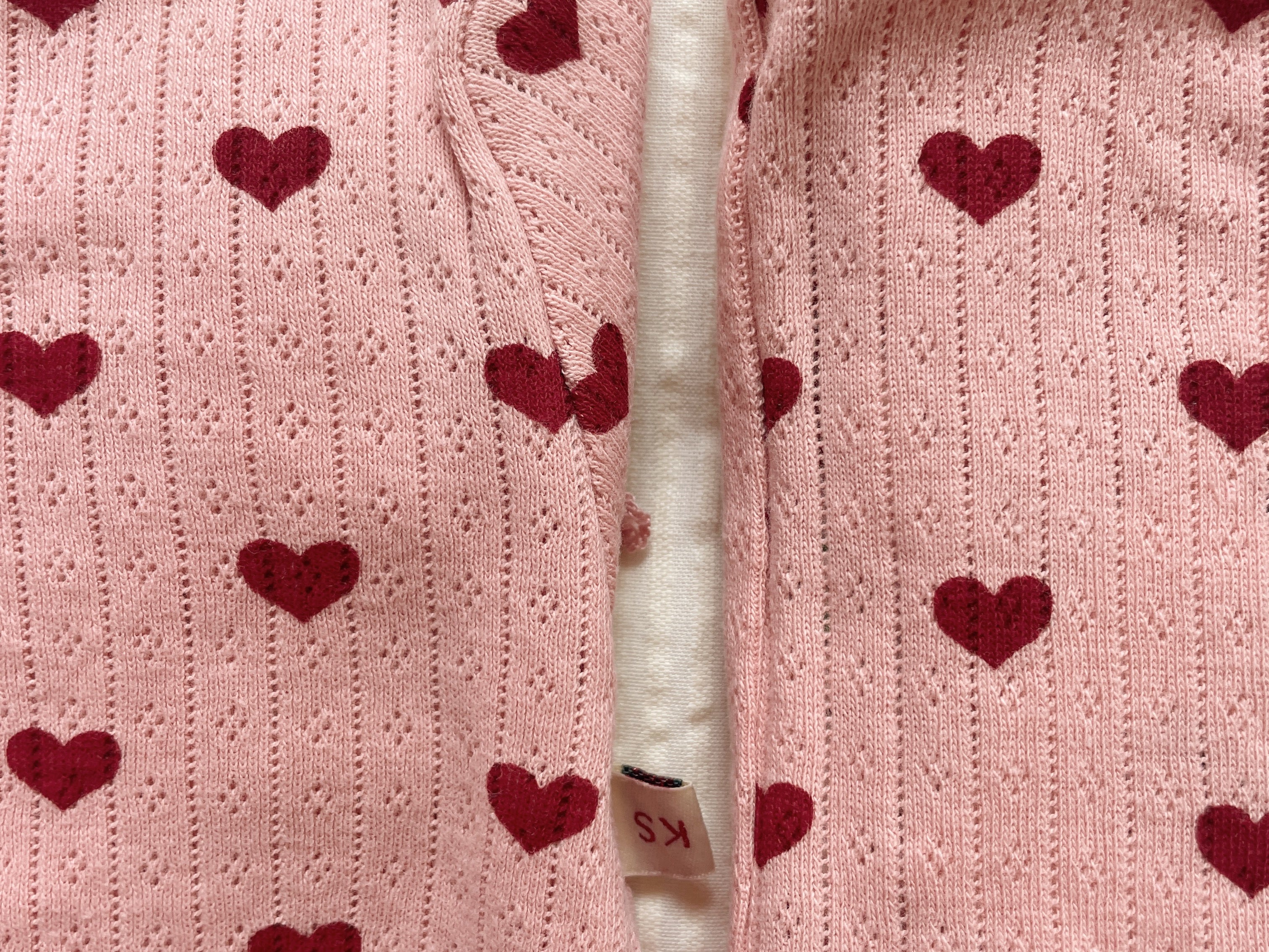 Konges Sløjd A/S Pantalon - Jersey amour rouge