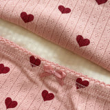 Konges Sløjd A/S Sous-vêtements amour rouge