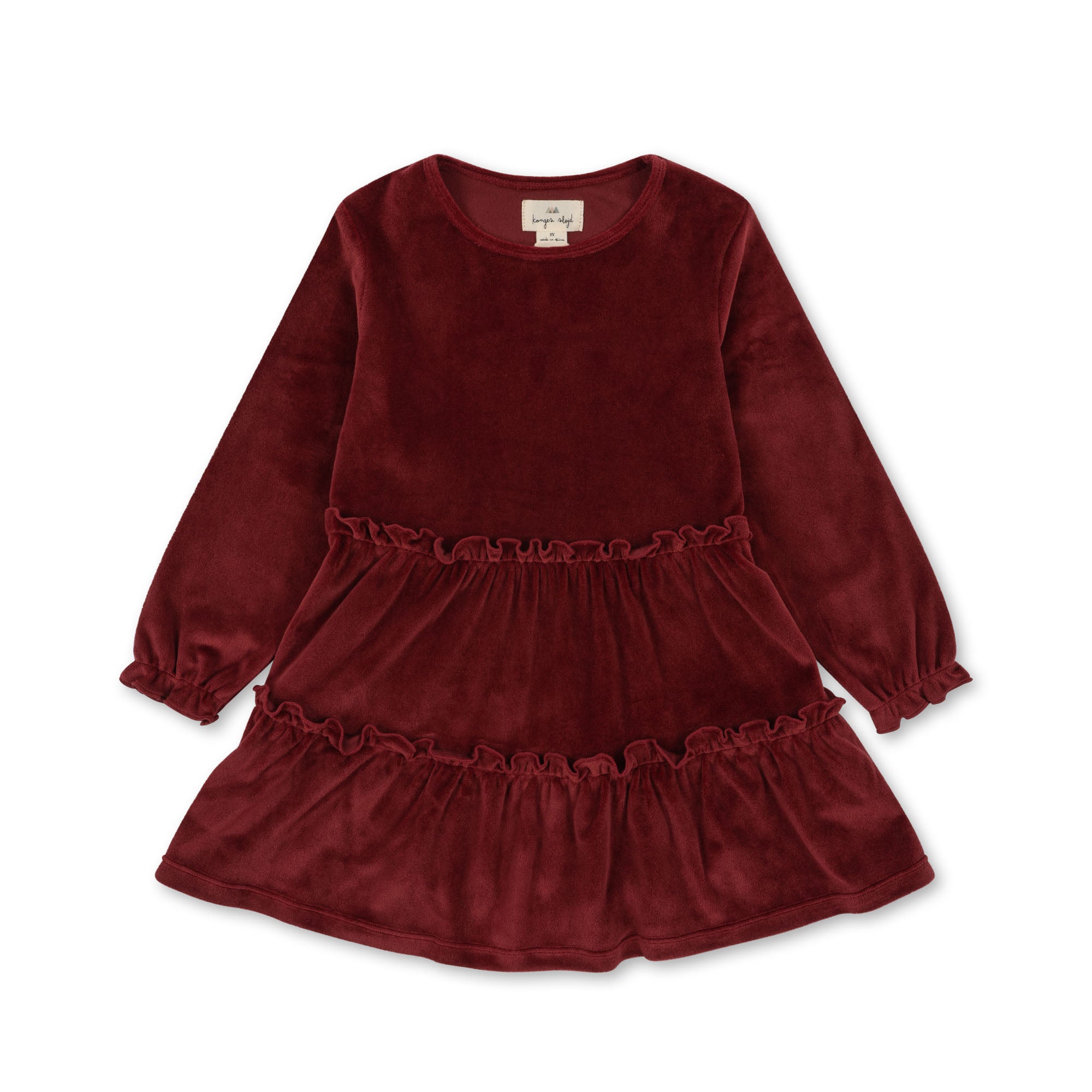 Konges Sløjd A/S ROBE JINGLE Robes et jupes - Jersey JOLLY RED