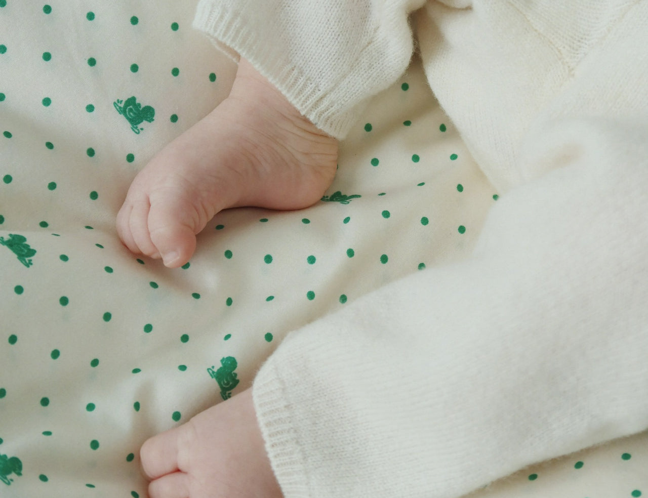 Konges Sløjd A/S BABY BEDDING lago verde