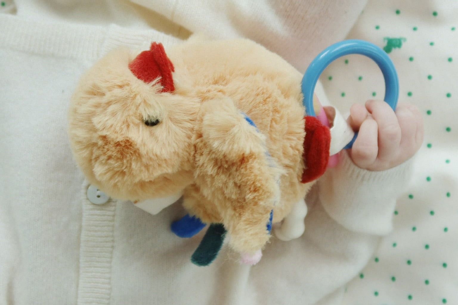 Konges Sløjd A/S KNITTED PANTS antique white