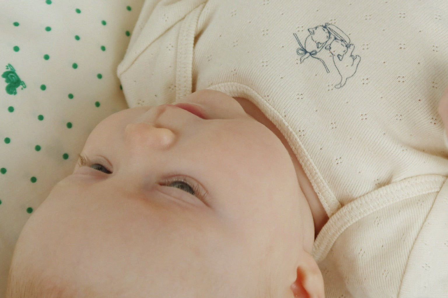 Konges Sløjd A/S BODYSTOCKINGS buttercream/pearl blue