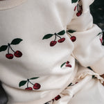 Konges Sløjd A/S Pantalon - Jersey ma grande cerise