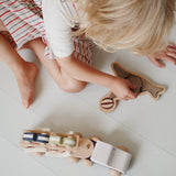 Konges Sløjd A/S Shorts et culottes bouffantes - Tissé antique stripe