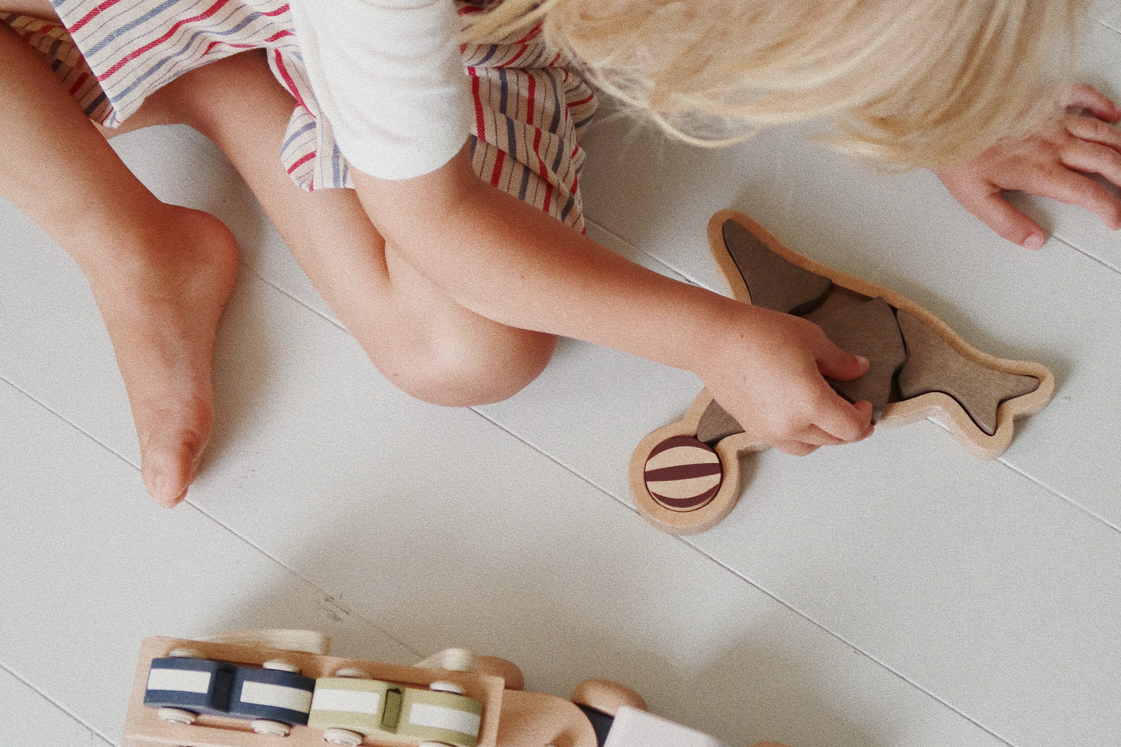 Konges Sløjd A/S Shorts et culottes bouffantes - Tissé antique stripe