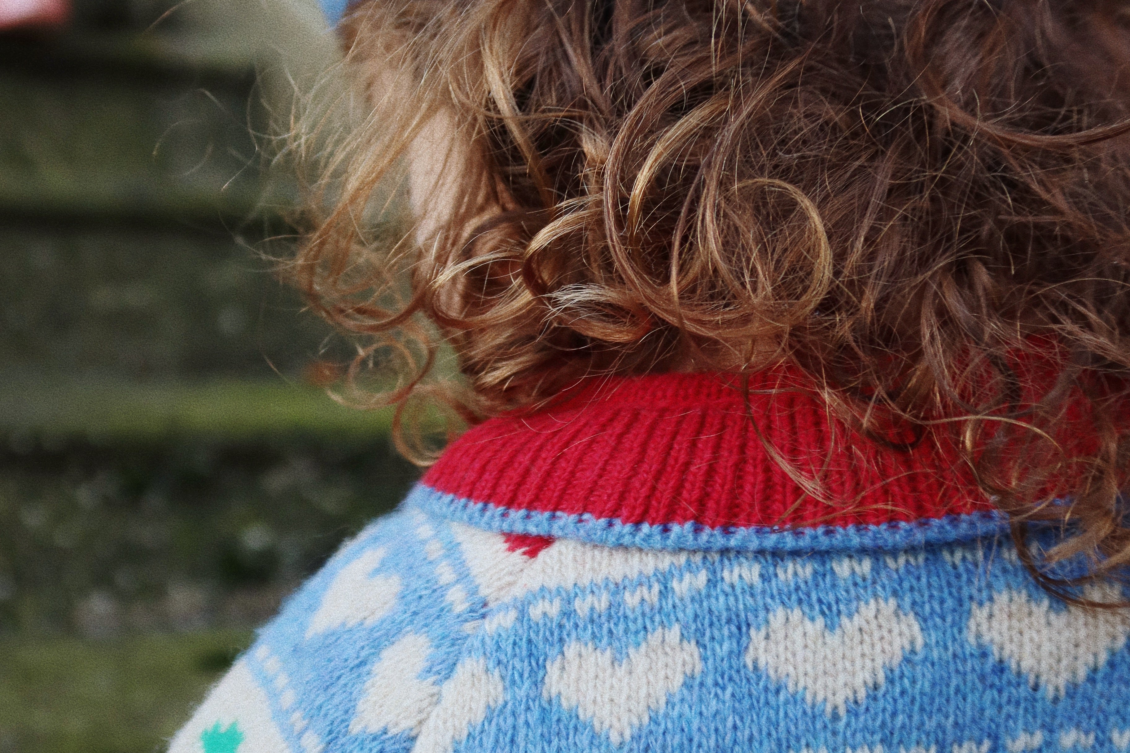 Konges Sløjd A/S KNITTED CARDIGANS cherry stripe