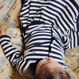 Konges Sløjd A/S Jupes - Jersey navy stripe