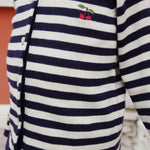 Konges Sløjd A/S Jupes - Jersey navy stripe