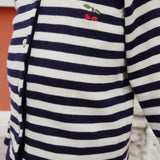 Konges Sløjd A/S Jupes - Jersey navy stripe
