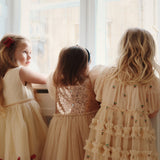 Konges Sløjd A/S WOVEN DRESSES cherry