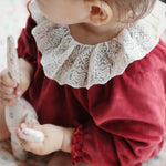 Konges Sløjd A/S Grenouillères et Jumpsuits - Jersey red dahlia