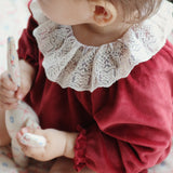 Konges Sløjd A/S Grenouillères et Jumpsuits - Jersey red dahlia