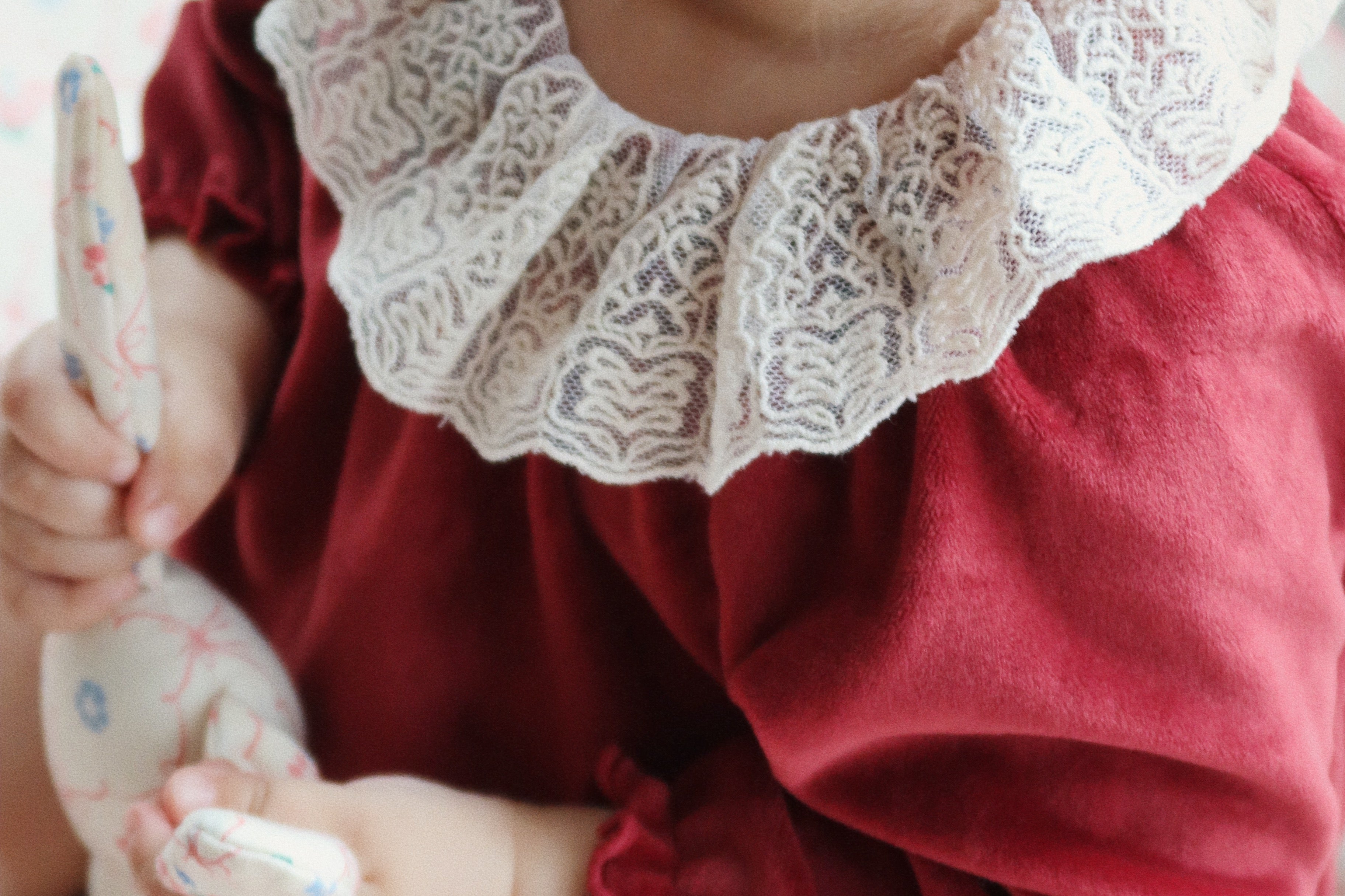 Konges Sløjd A/S Grenouillères et Jumpsuits - Jersey red dahlia