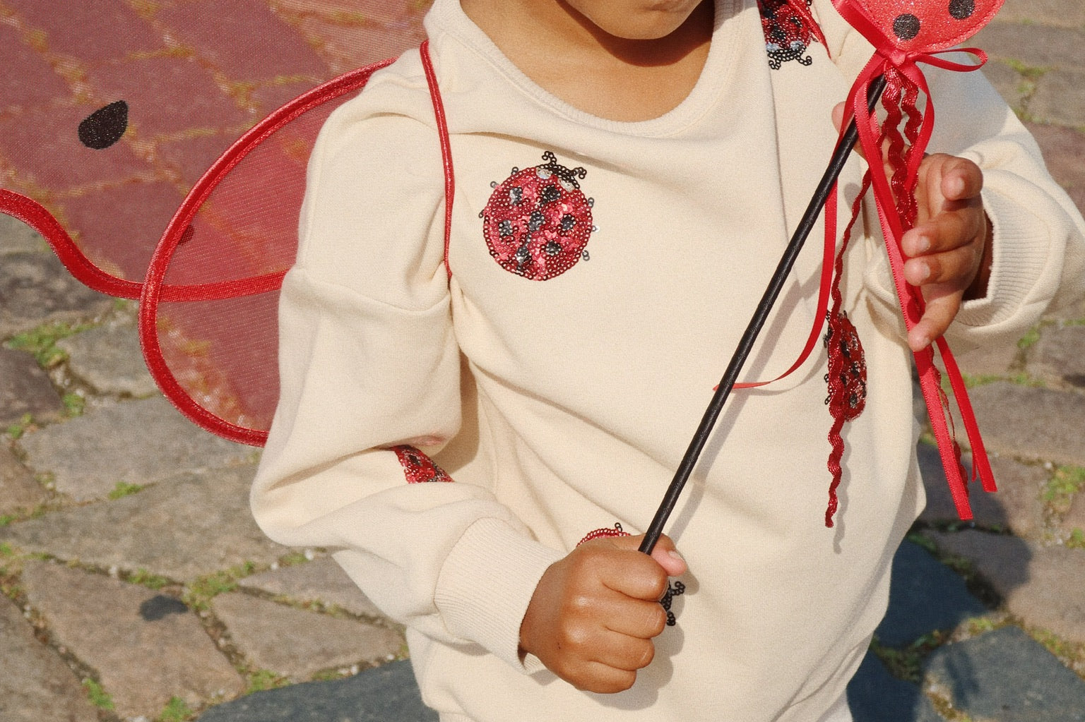Konges Sløjd A/S Pantalon - Jersey ladybug