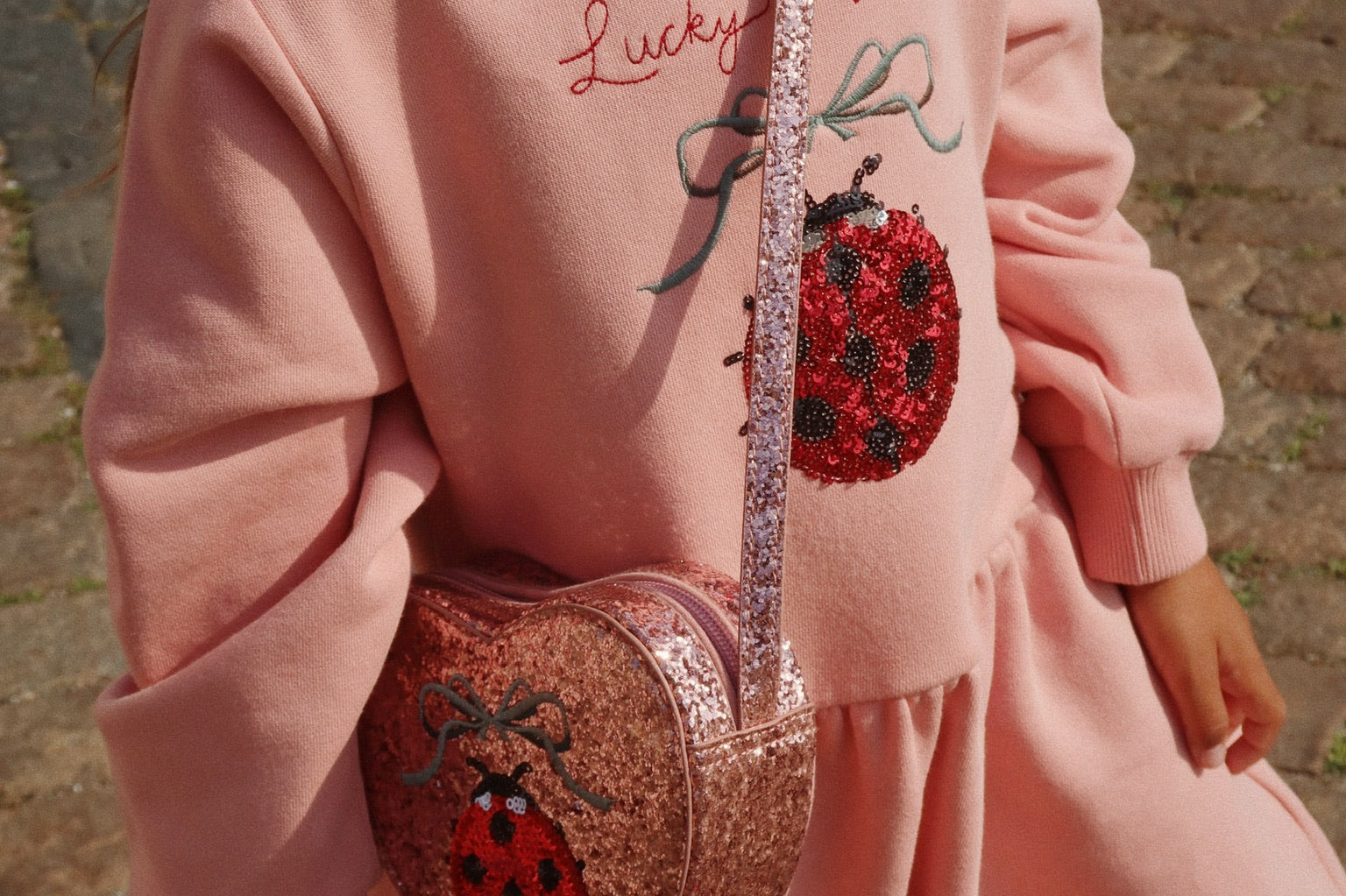 Konges Sløjd A/S Robes - Jersey ladybug glitter